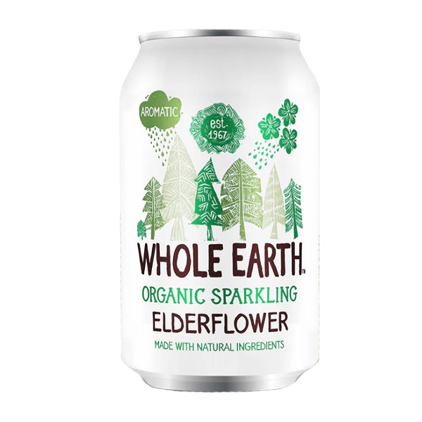 Refresco natural de sauco bio 330ml