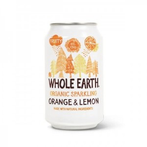 Refresco de naranja y limón bio 330ml