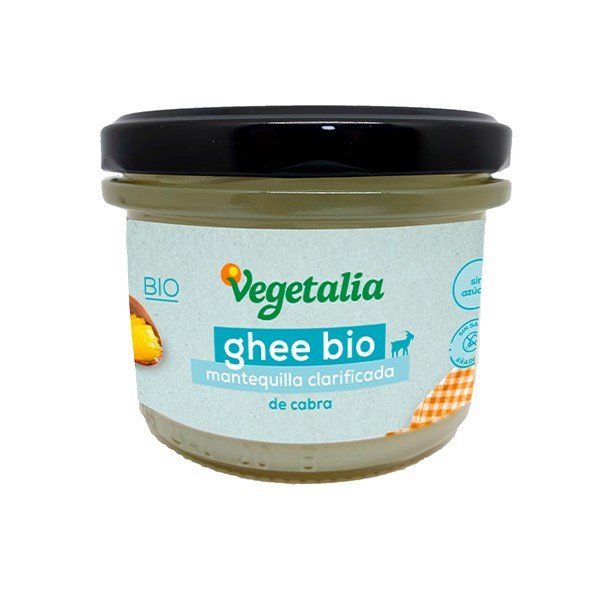 Ghee de cabra bio (mantequilla clarificada) 220ml