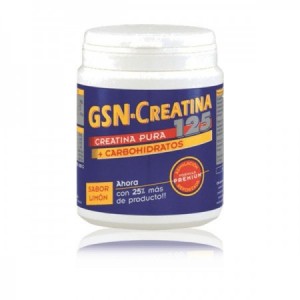 Creatina pura 125 con carbohidratos 500 gr