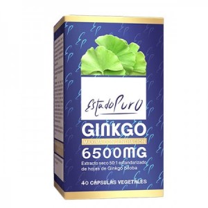 Ginkgo 6500 mg 40 cápsulas