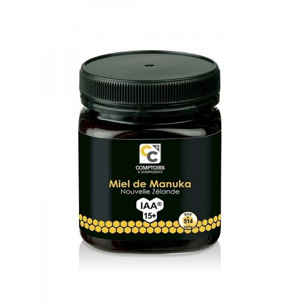 Miel de Manuka IAA15+ (MGO 514) 250g