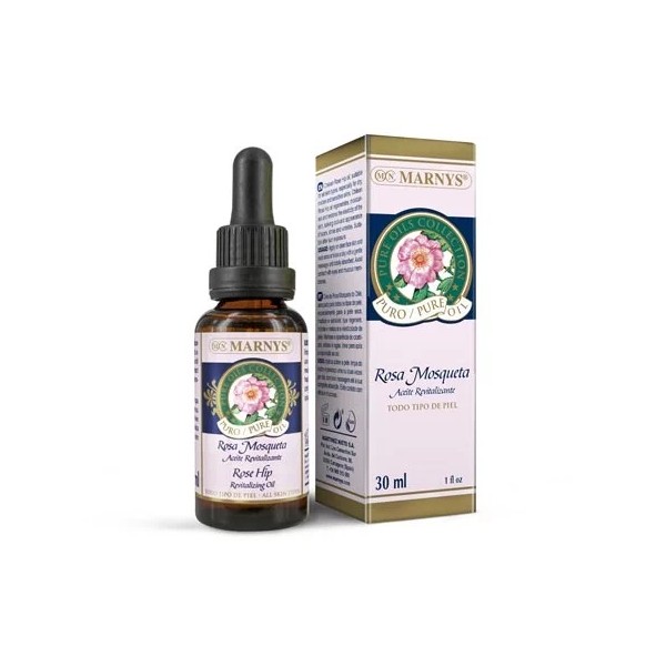Aceite puro de rosa mosqueta 30 ml con pipeta