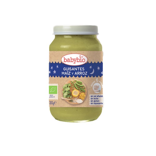 Potito noche Guisante, maíz y arroz 200g