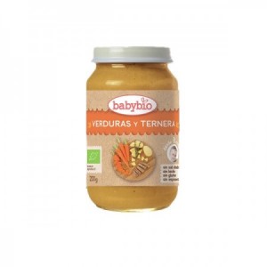 Potito de verduras y ternera 200g