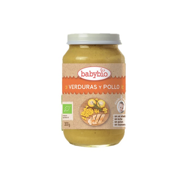 Potito verduras y pollo 200g