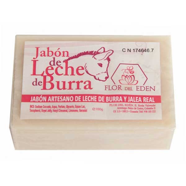 Jabón artesano de leche de burra y jalea real