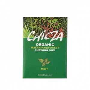 Chicle orgánico biodegradable de menta