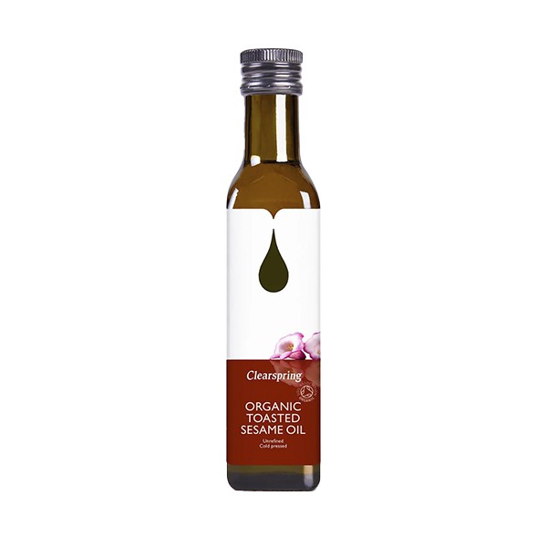 Aceite de sésamo tostado bio 250ml