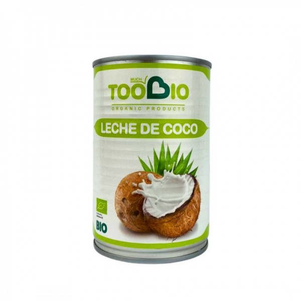 Leche de coco bio 400 ml.