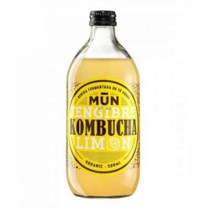 Kombucha jengibre y limón bio 500ml