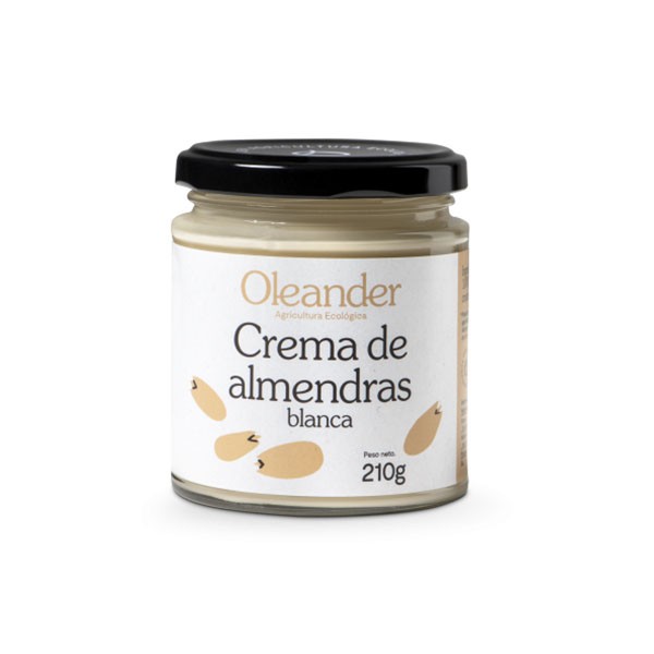 Crema de almendra blanca sin piel bio 210gr