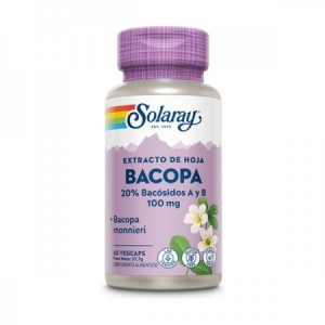 Bacopa 100 mg 60 cápsulas