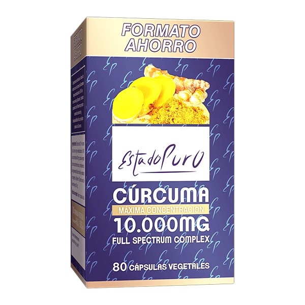 Cúrcuma 10.000 mg 80 cápsulas