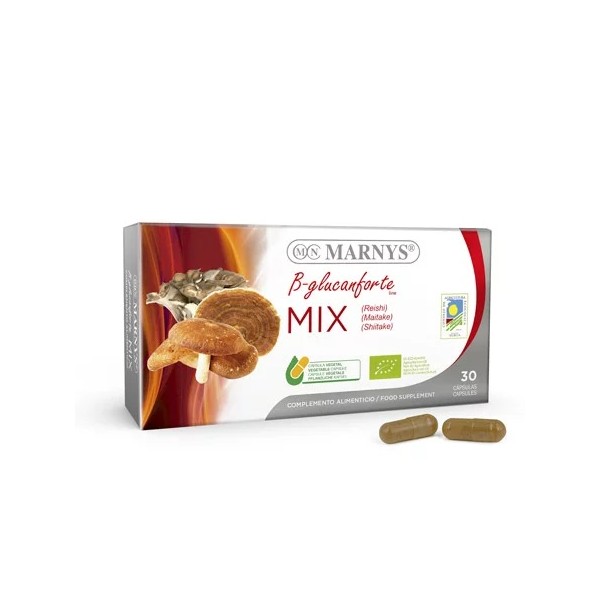 Mix de setas Reishi, Shitake y Maitake 30 cápsulas