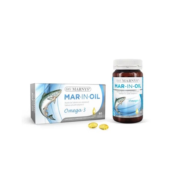 Mar-in-oil Aceite de Salmon 150 cápsulas