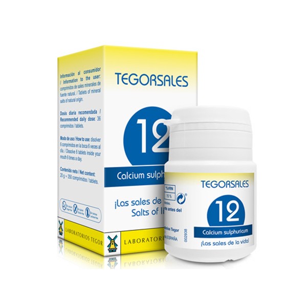 Tegorsal Nº 12 “Calcium sulphuricum”