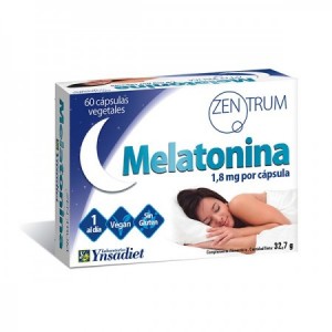 Zentrum Melatonina 1,8 mg 60 cápsulas