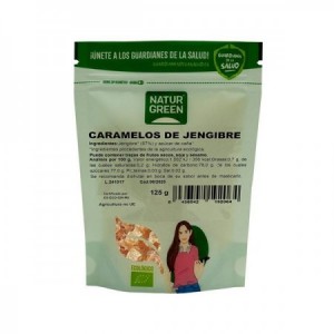 Caramelos de jengibre bio 125 gr