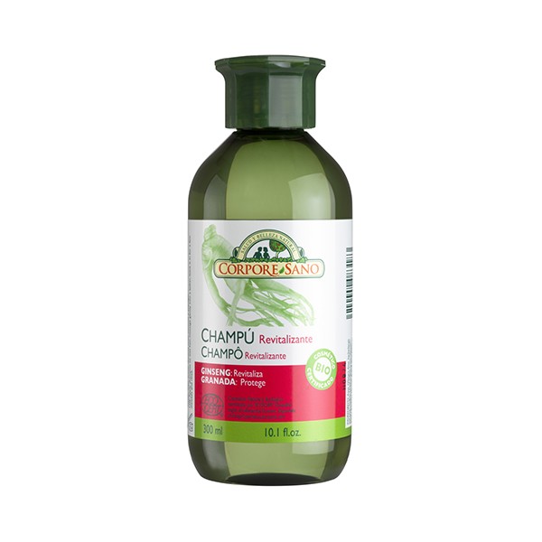 Champú revitalizante ginseng y granada bio 300ml