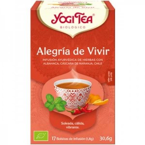 Yogi Tea alegría de vivir 17 filtros