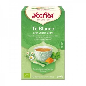 Té Blanco con Aloe Vera 17 filtros