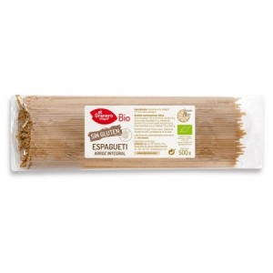 Espagueti de arroz integral Bio 500gr