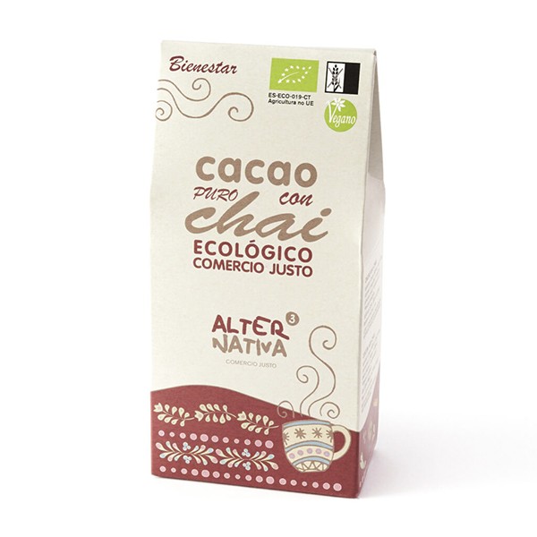Cacao con chai Bio 125gr