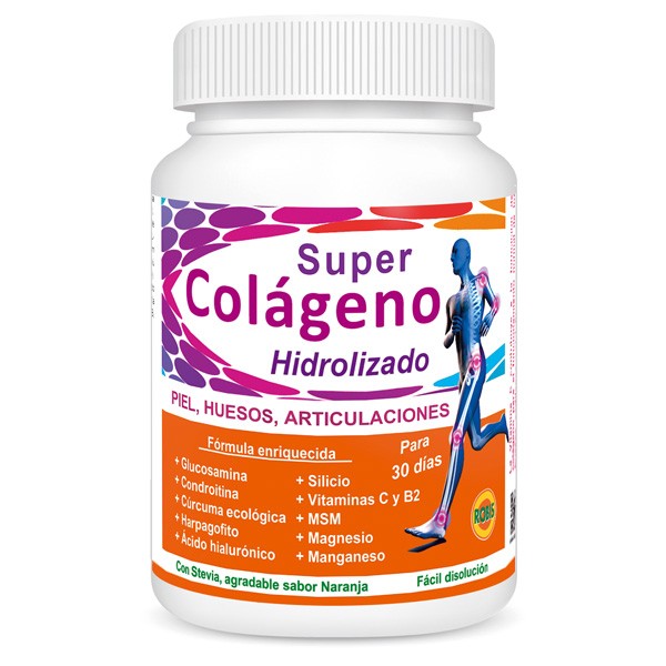 Súper colágeno hidrolizado sabor chocolate 300 gr