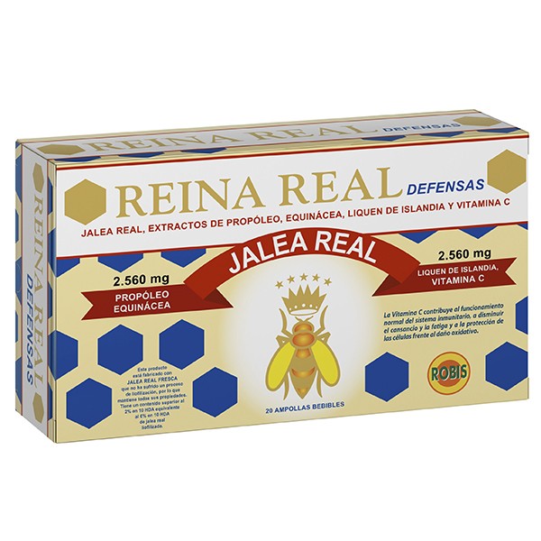 Reina Real Defensas 20 ampollas