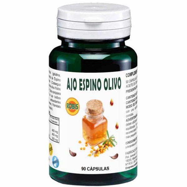 Ajo Olivo Espino Blanco 90 cápsulas
