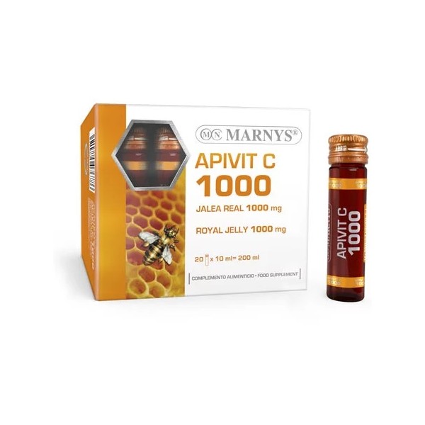 Jalea Apivit C 1000 mg. 20 viales