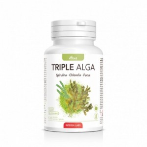 Triple alga (Chlorella Espirulina Fucus) 120 cápsulas