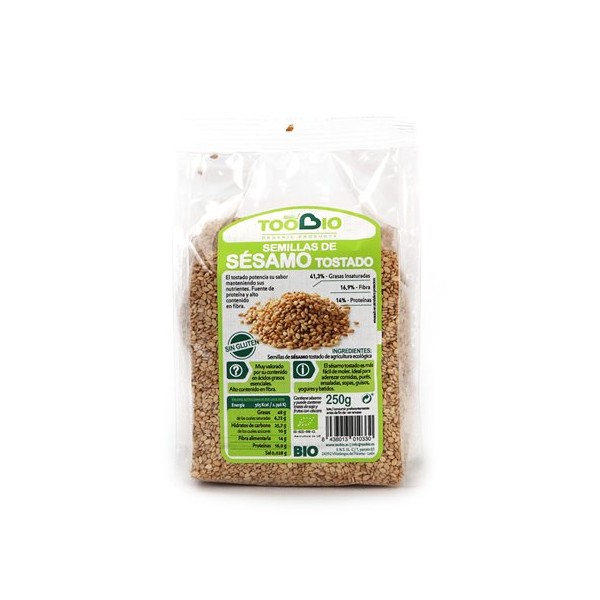 Sésamo tostado bio 250 grs.