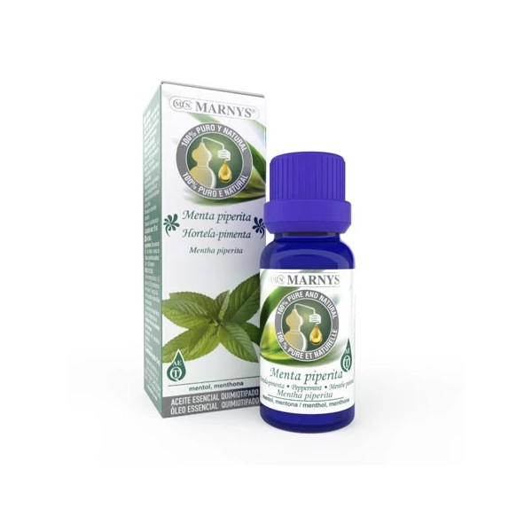Aceite esencial de menta piperita 15 ml.