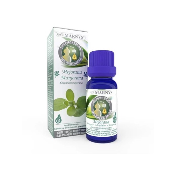 Aceite esencial de mejorana 15 ml.