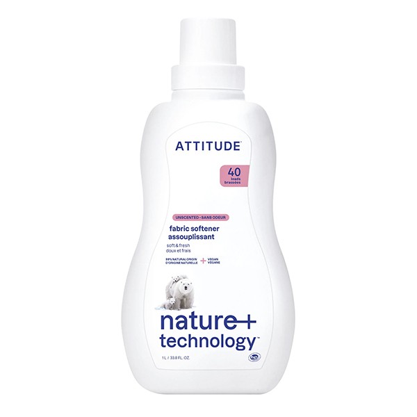 SUAVIZANTE ROPA 40 LAVADOS (SIN FRAGANCIA) ECO 1.000 Ml.