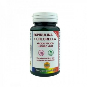 Superfoods Espirulina con Chlorella bio 90 comprimidos