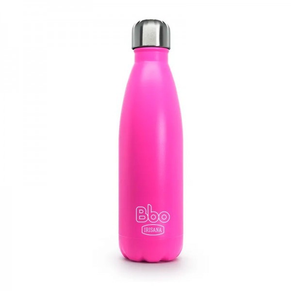 Botella termo acero inoxidable 500ml Fucsia