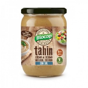 Tahin integral tostado con sal bio 500gr