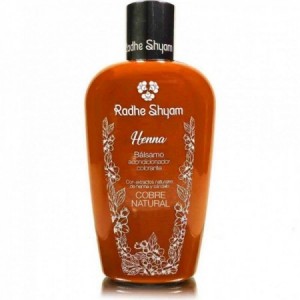 Bálsamo acondicionador a la henna color cobre natural