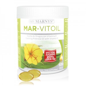 Mar-Vitoil aceite de onagra 500 perlas de 600 mg