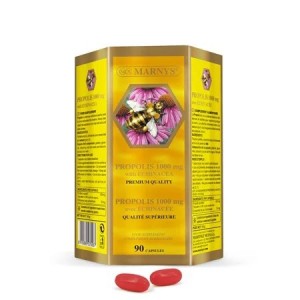 Propóleo con Equinácea 1000 mg. 90 perlas Envase ahorro