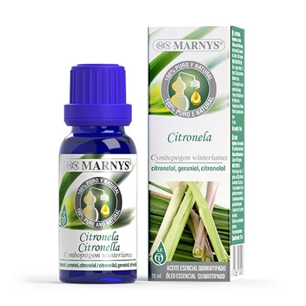 Aceite esencial de citronela 15 ml.