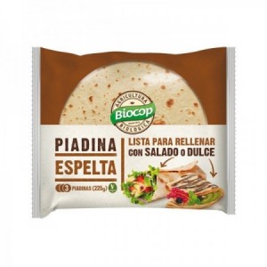 Piadina de espelta 225g