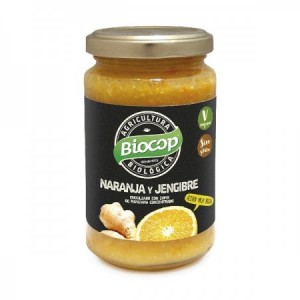 Compota de naranja con jengibre bio 280gr