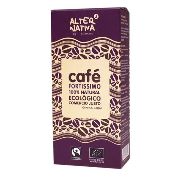 Café Fortissimo molido Bio 250 gr 