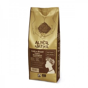 Café en grano de Brasil Santos Bio 500gr