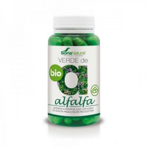 Verde de alfalfa bio 80 cápsulas