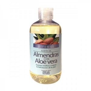 Bifemme Aceite de almendras con aloe vera 250ml
